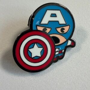 💙3/$20 DISNEY Captain America Superhero Shield Pin